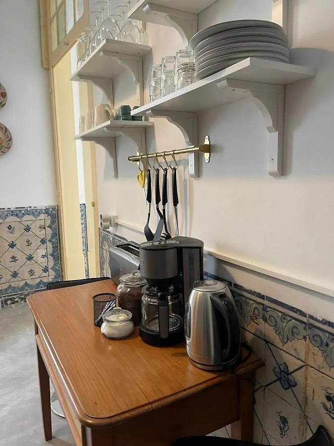 *** Couette-café Azulejos Cais Sodré B&B Lisboa Portugal